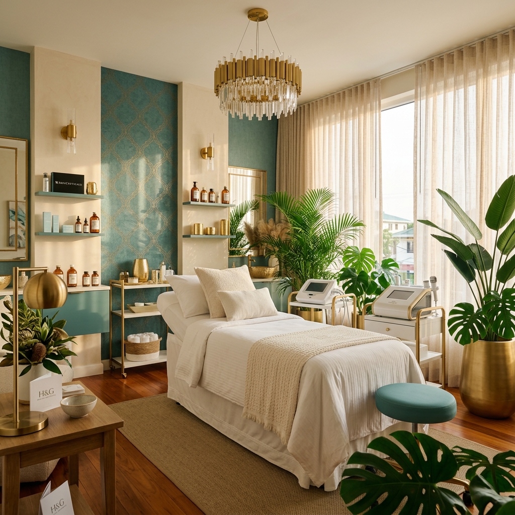 Luxury treatment room